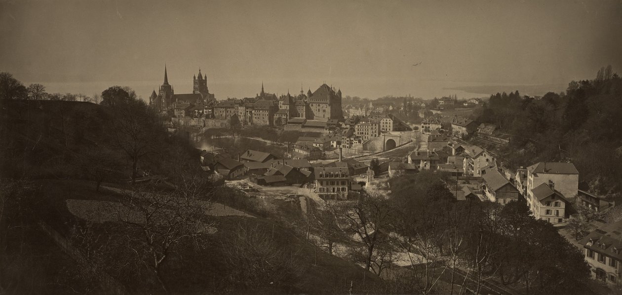 Lausanne, Switzerland by Adolphe Braun