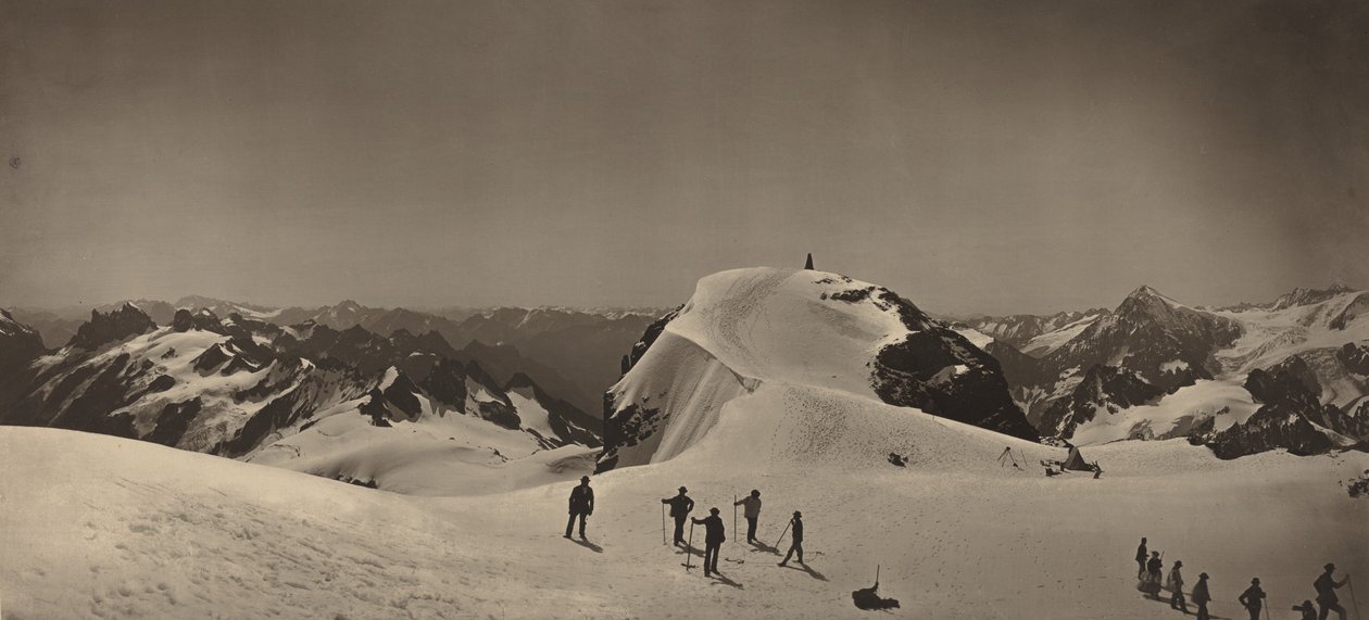 Summit of Mont Titlis, Switzerland by Adolphe Braun