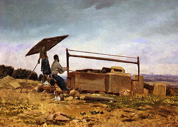 The Stone Cutter by Adolphe Martial Potemont