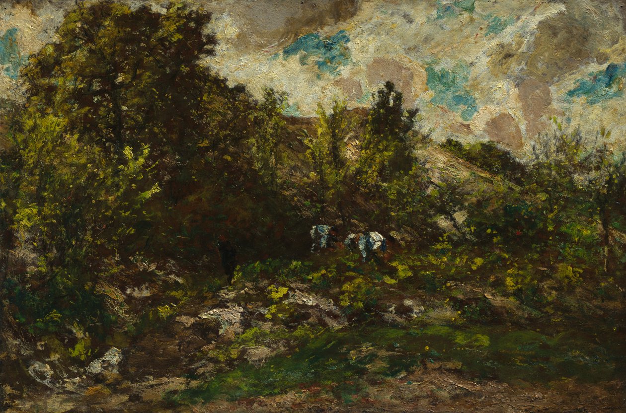 Autumn, c. 1867-1869 by Adolphe Joseph Thomas Monticelli