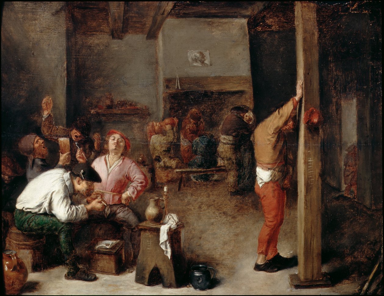 Interior of an Inn by Adriaen Brouwer