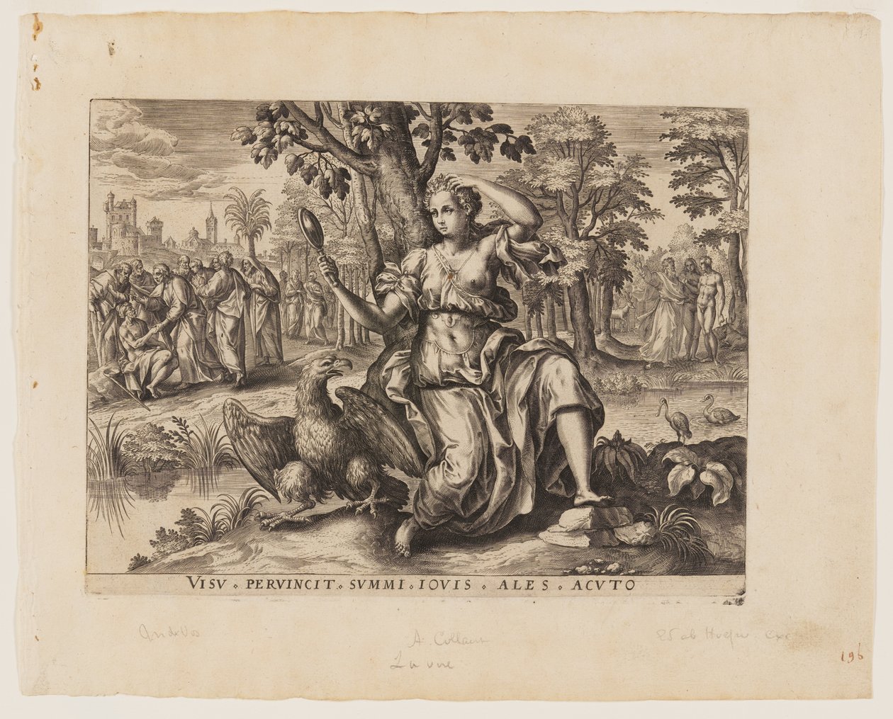 Sight, from The Five Senses by Adriaen Collaert