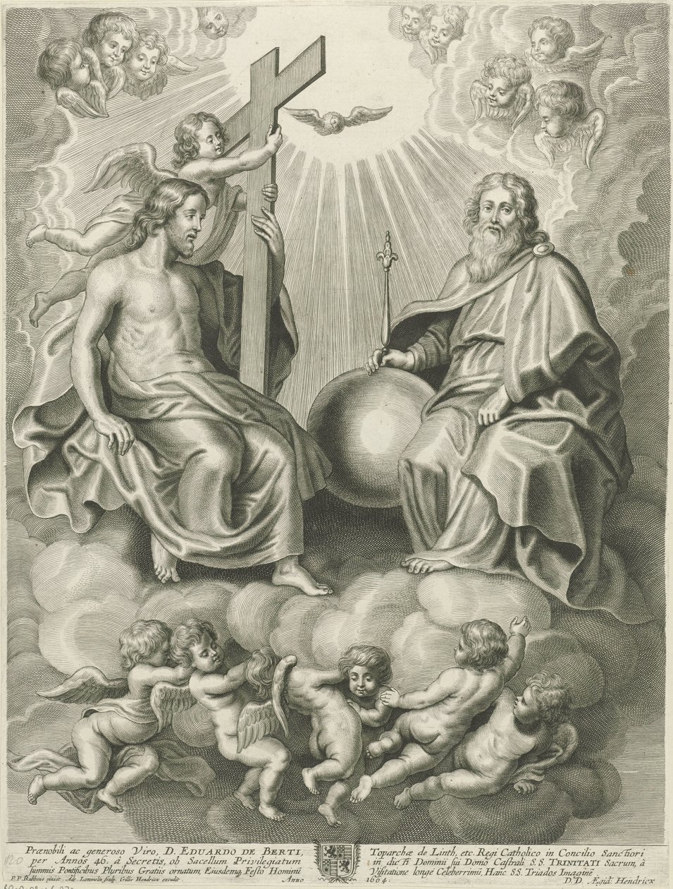 Triumph of the Holy Trinity by Adriaen Lommelin