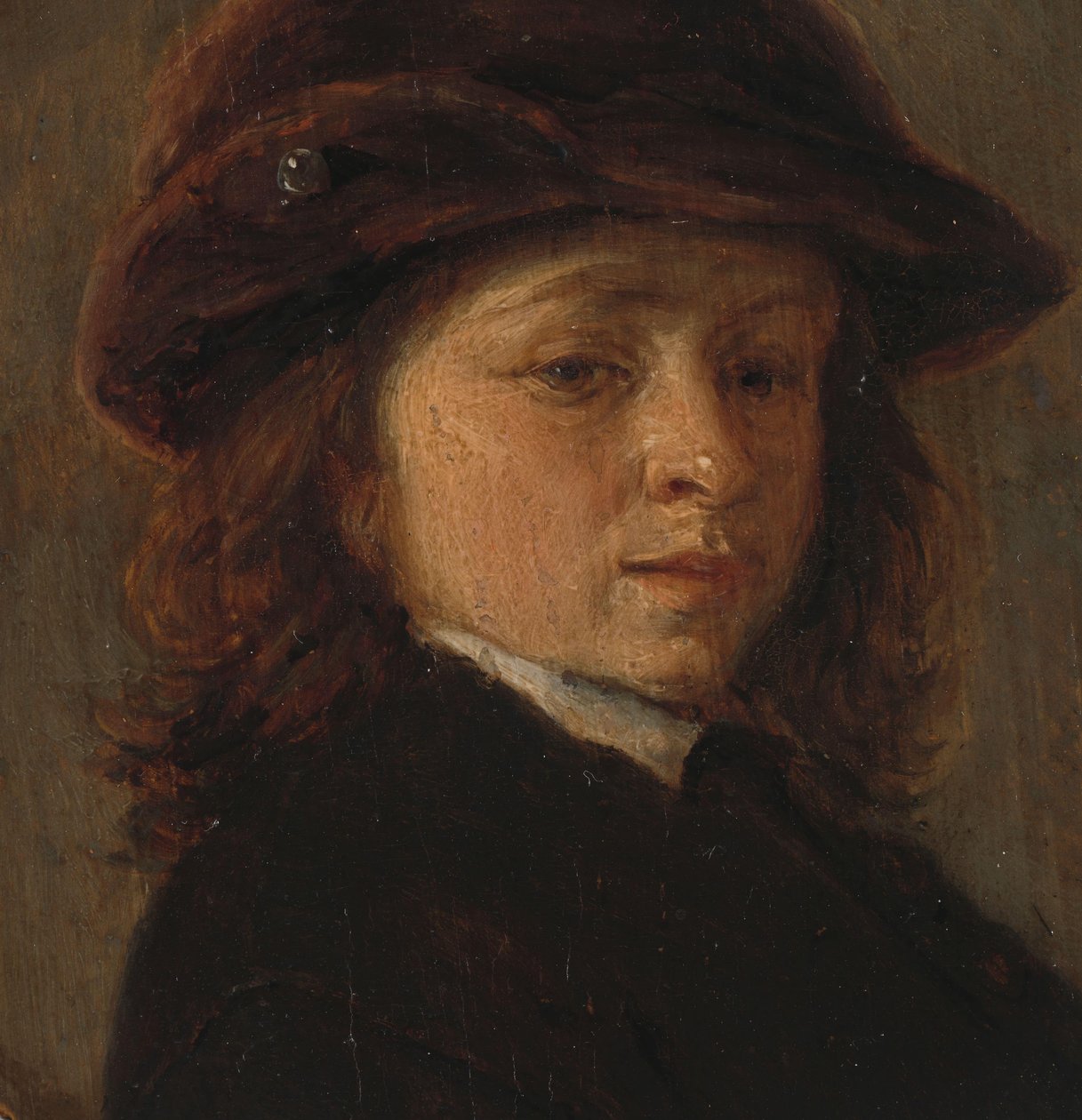 Portrait of a Boy by Adriaen van Ostade