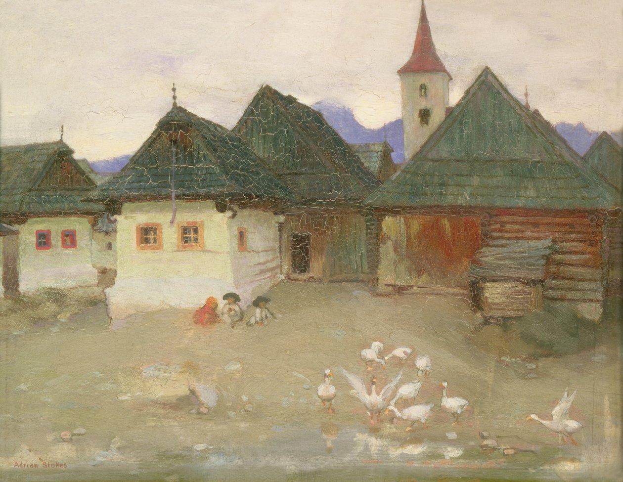 From Our Windows in Vazsecz, c.1905-09 by Adrian Scott Stokes
