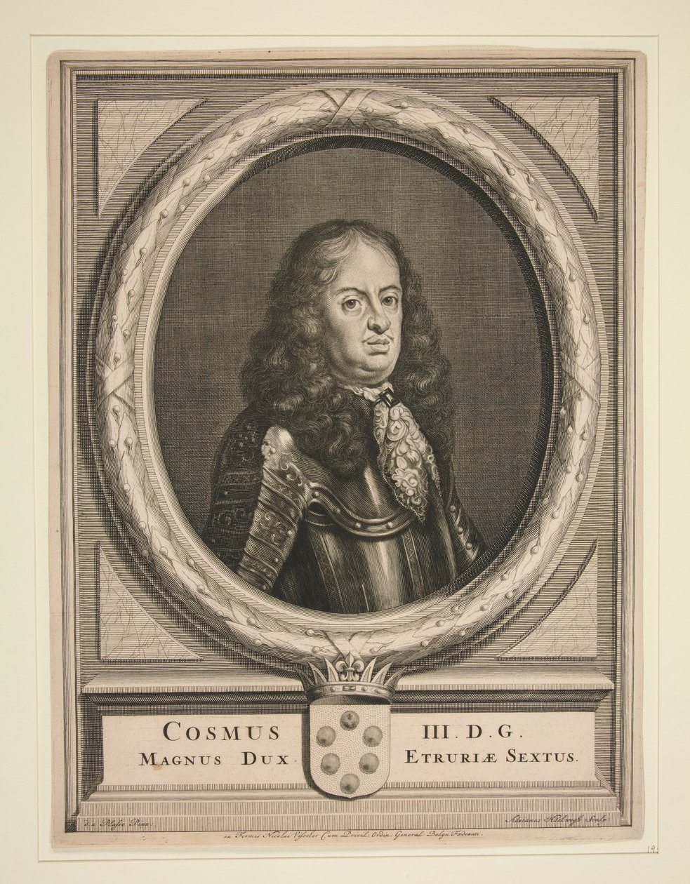 Cosimo III (1 of 31 Portraits) by Adrian Haelwegh