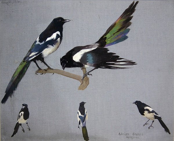 Magpies by Adrian Scott Stokes