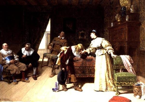 The Suitor by Adrien Moreau