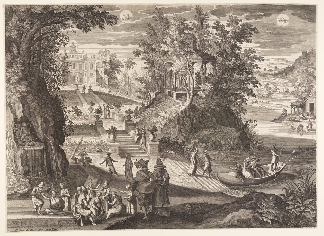 May/June, from The Twelve Months by Aegidius Sadeler II