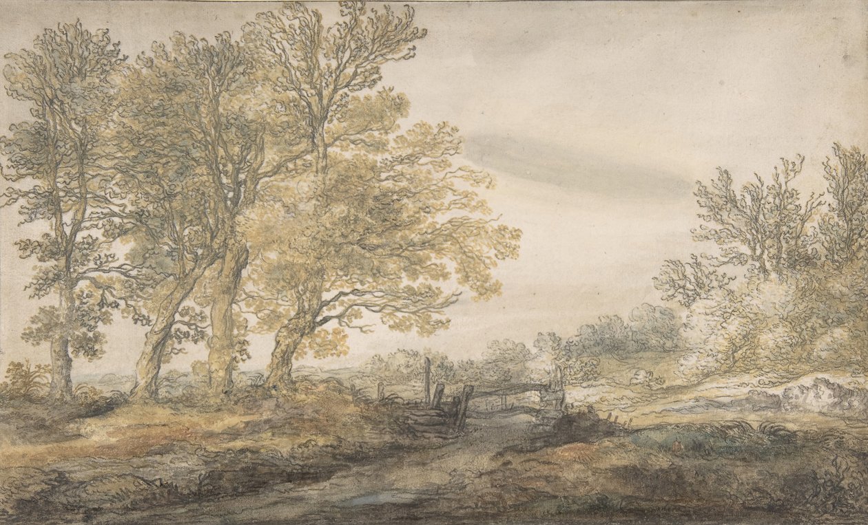 Landscape with Trees, 1635-91 by Aelbert Cuyp