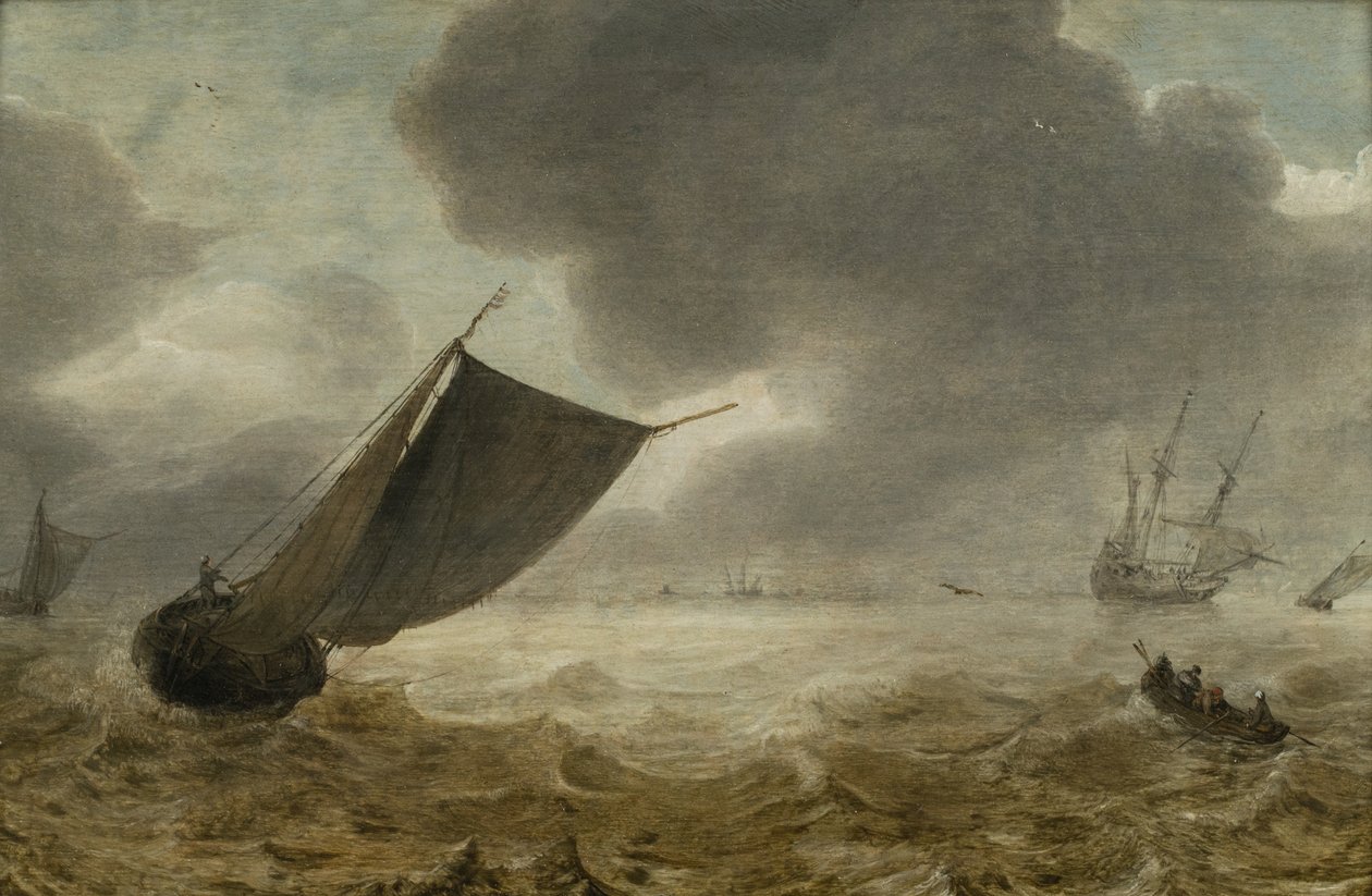 Shipping in Choppy Waters by Aernout Smit