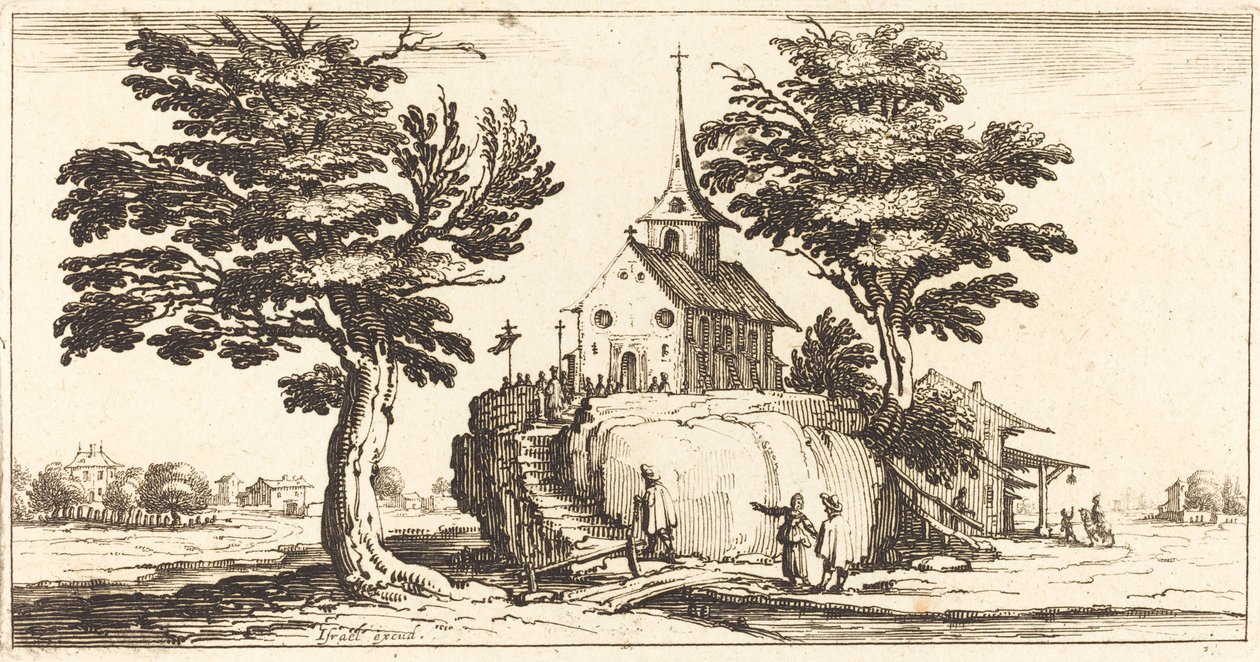 Landscape by After Jacques Callot