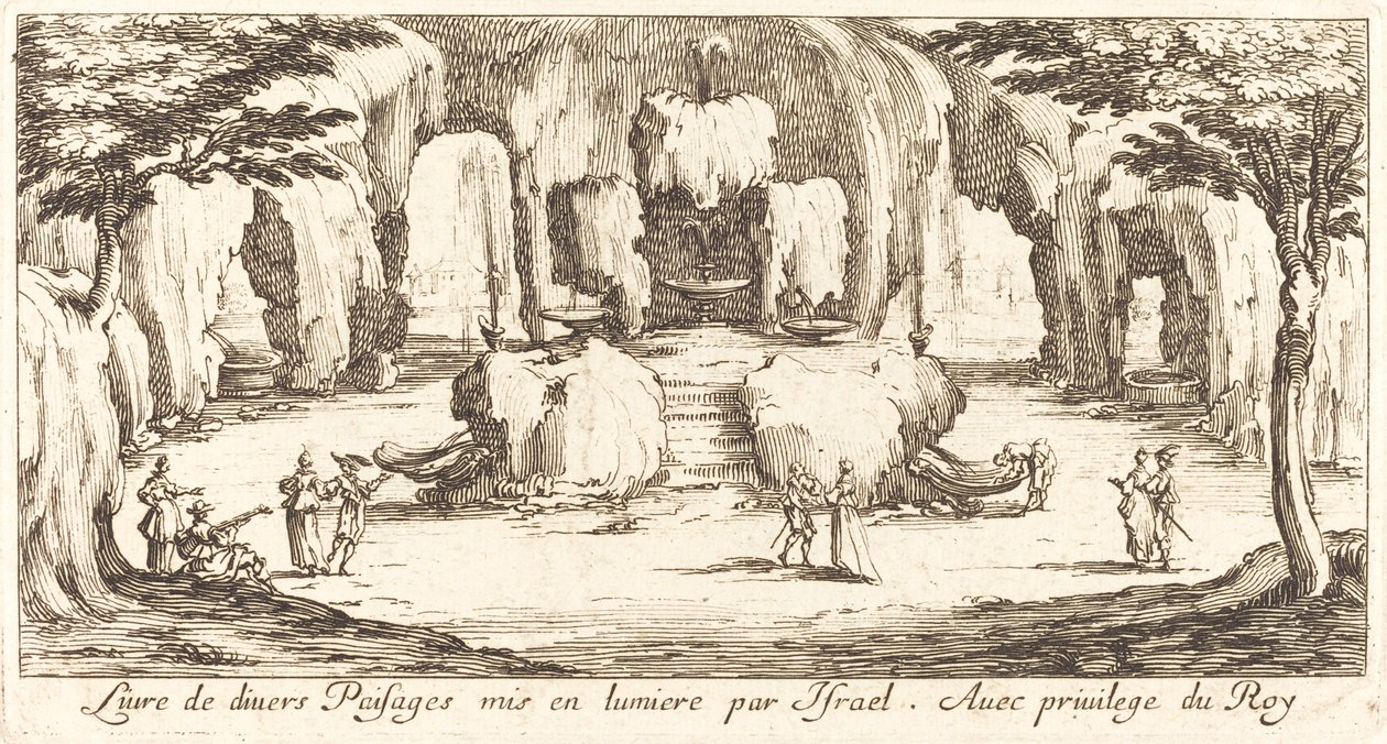 Subtitle for "Various Landscapes" by After Jacques Callot