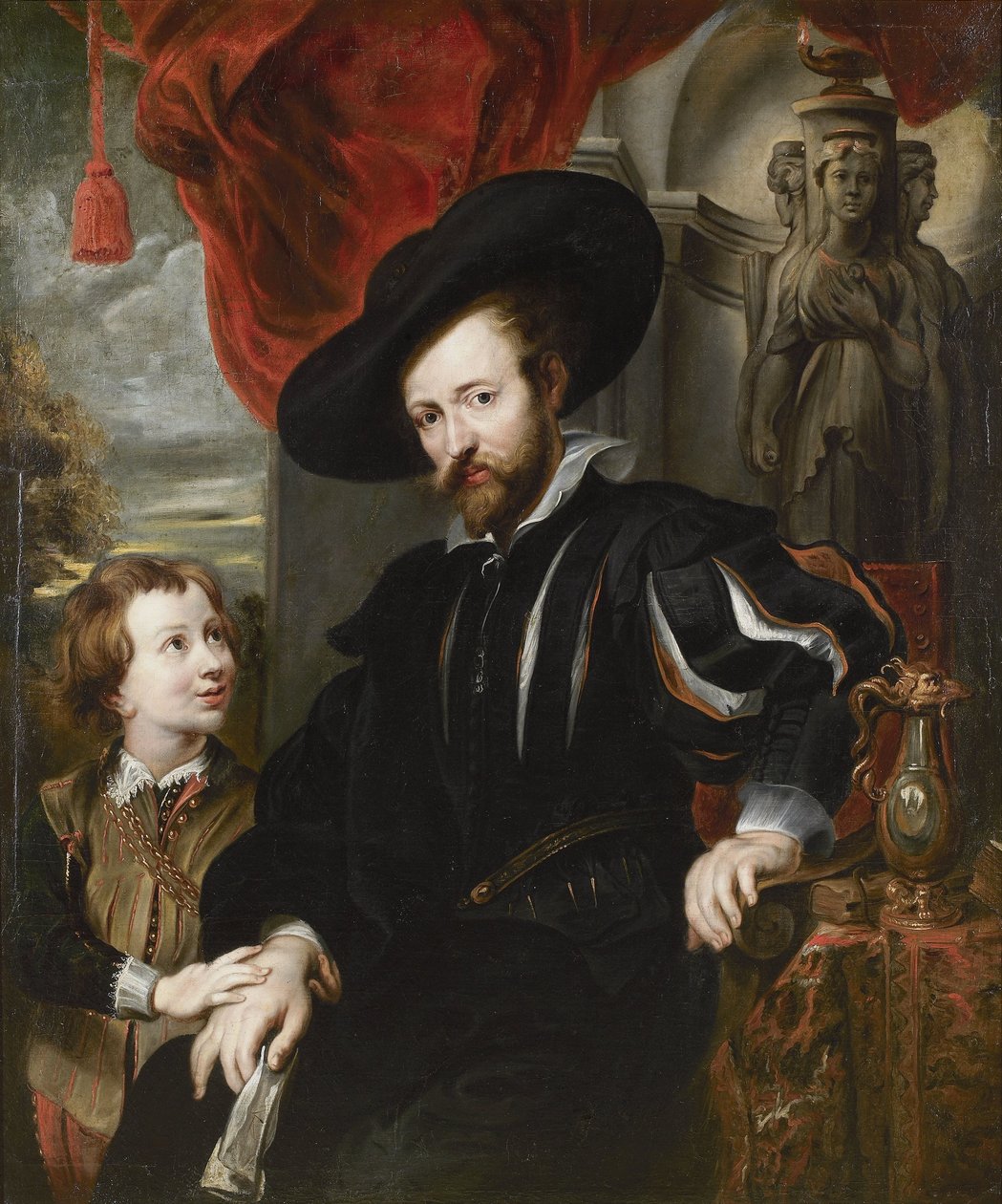 Rubens and Albert by after Peter Paul Rubens