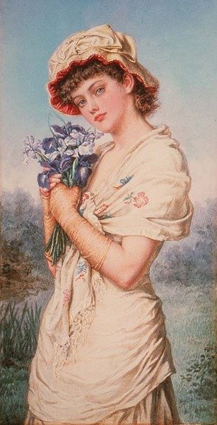 Irises by Agnes Nicholl