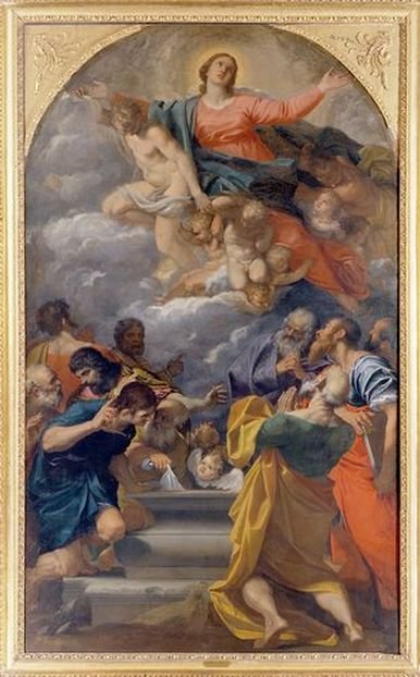 Assumption by Agostino Carracci
