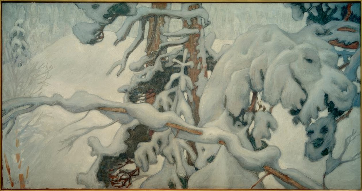 Winter by Akseli Valdemar Gallen Kallela
