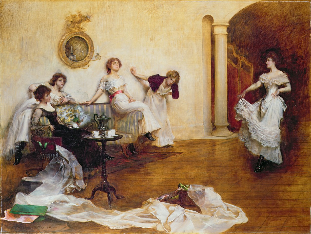 Silks and Satins by Albert Chevallier Tayler