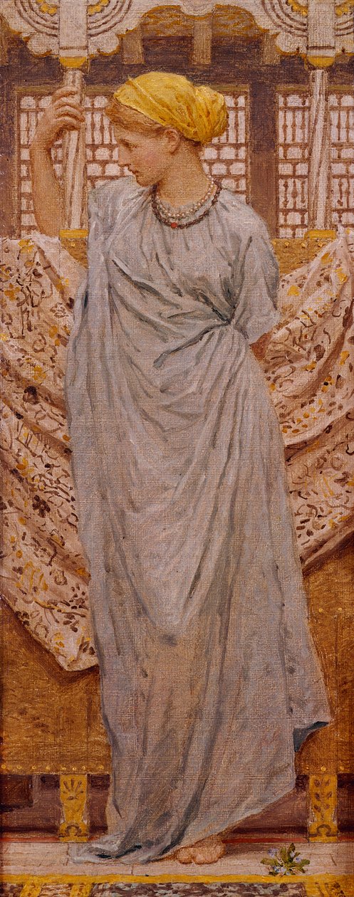Forget-me-nots by Albert Joseph Moore