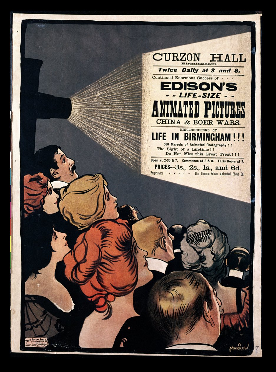 Poster advertising Edison