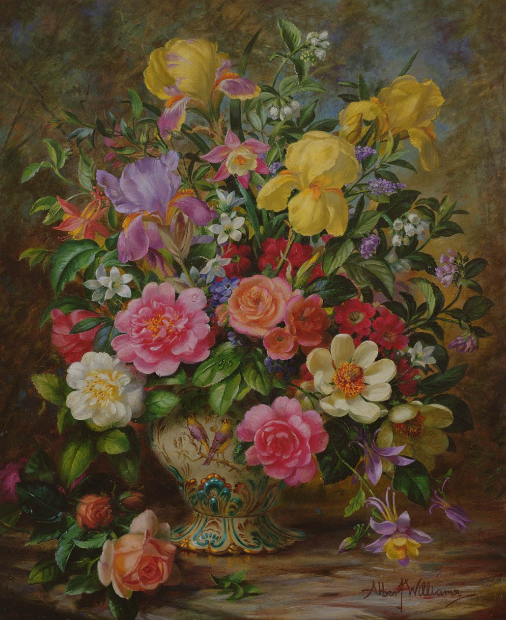 May Flowers, Symbols of Care and Love by Albert Williams