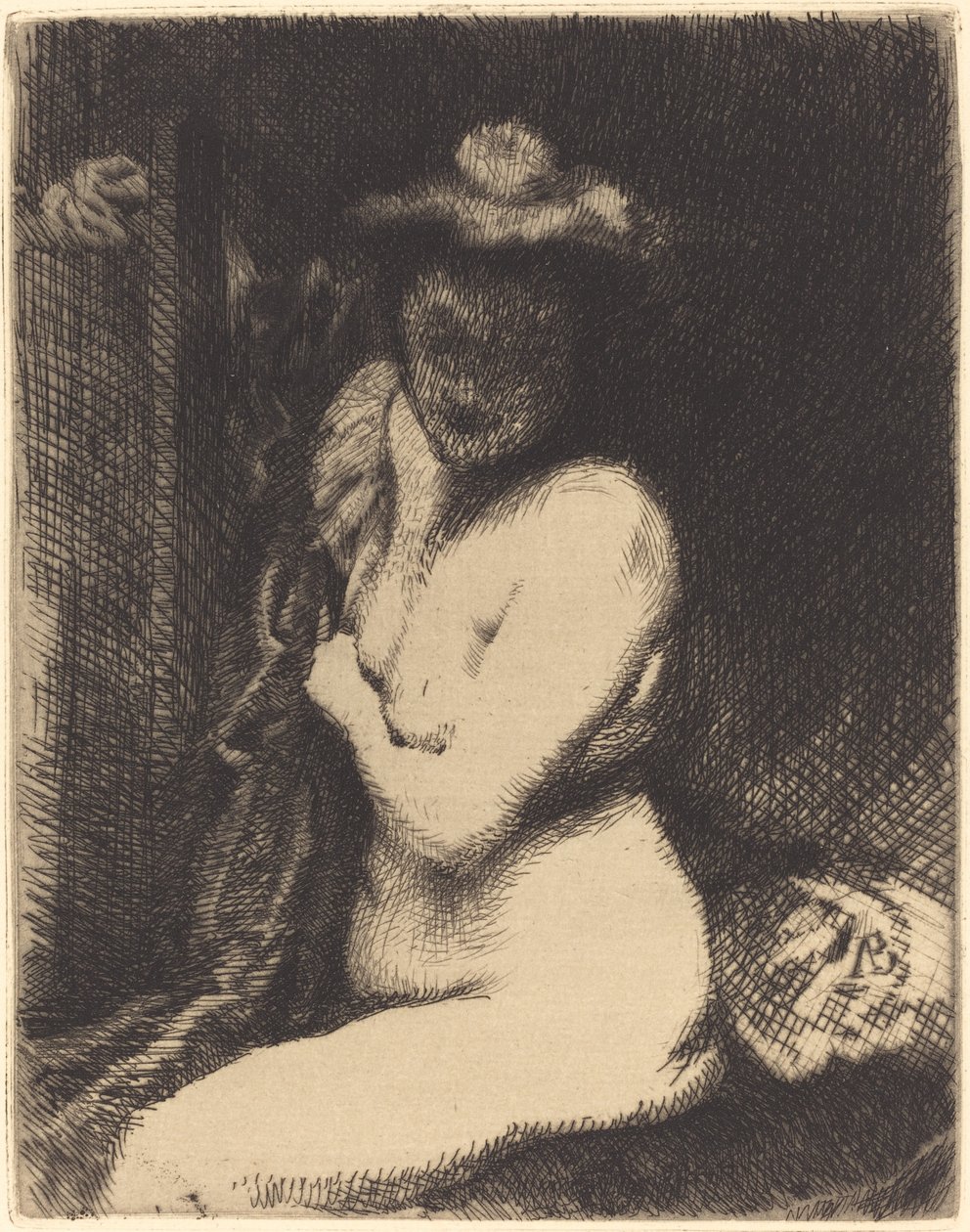 Woman at Her Toilette by Albert Besnard