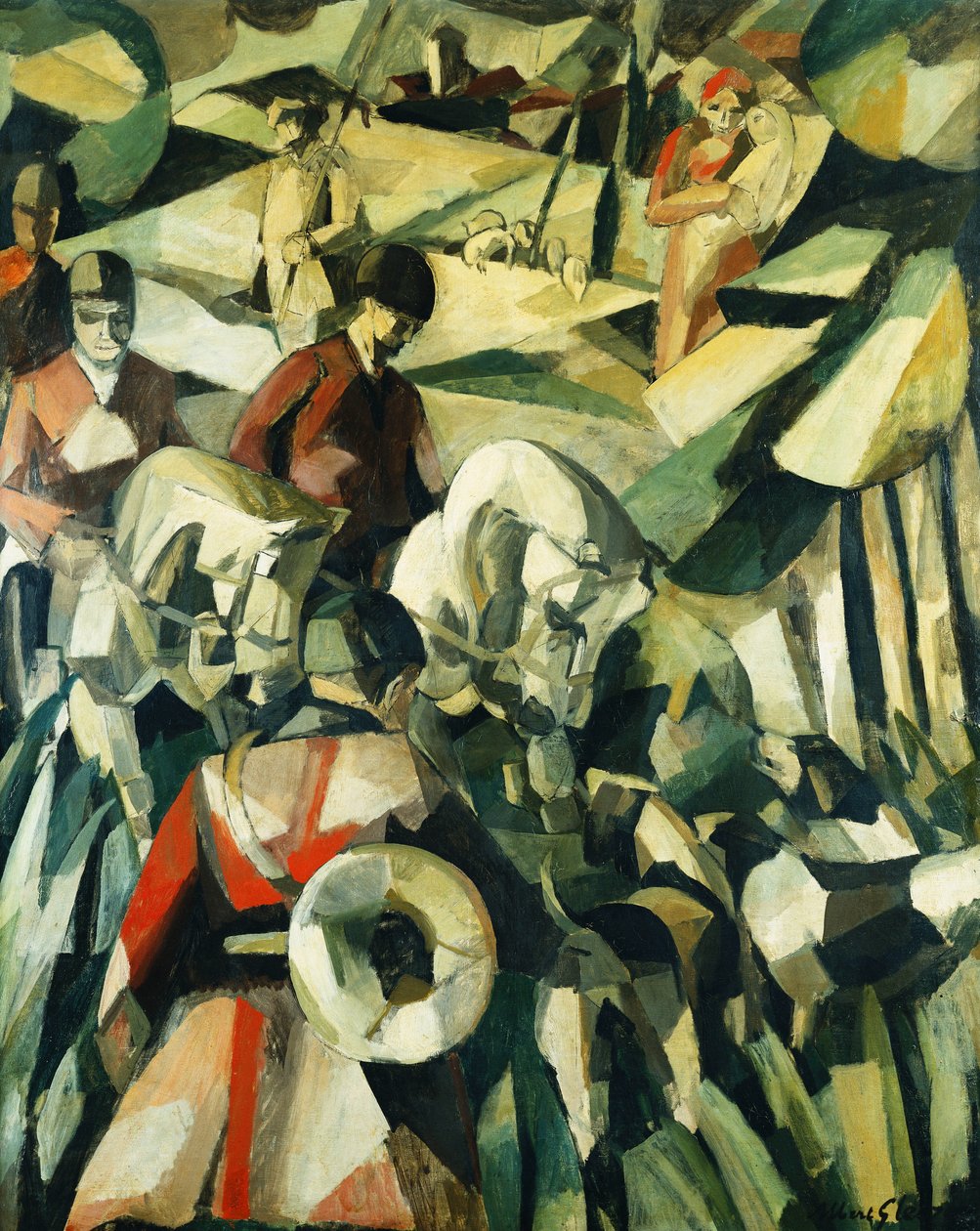 Hunting by Albert Gleizes