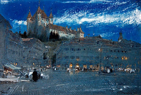 Thun by Albert Goodwin