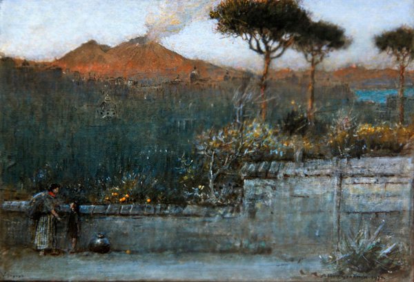 Vesuvius by Albert Goodwin