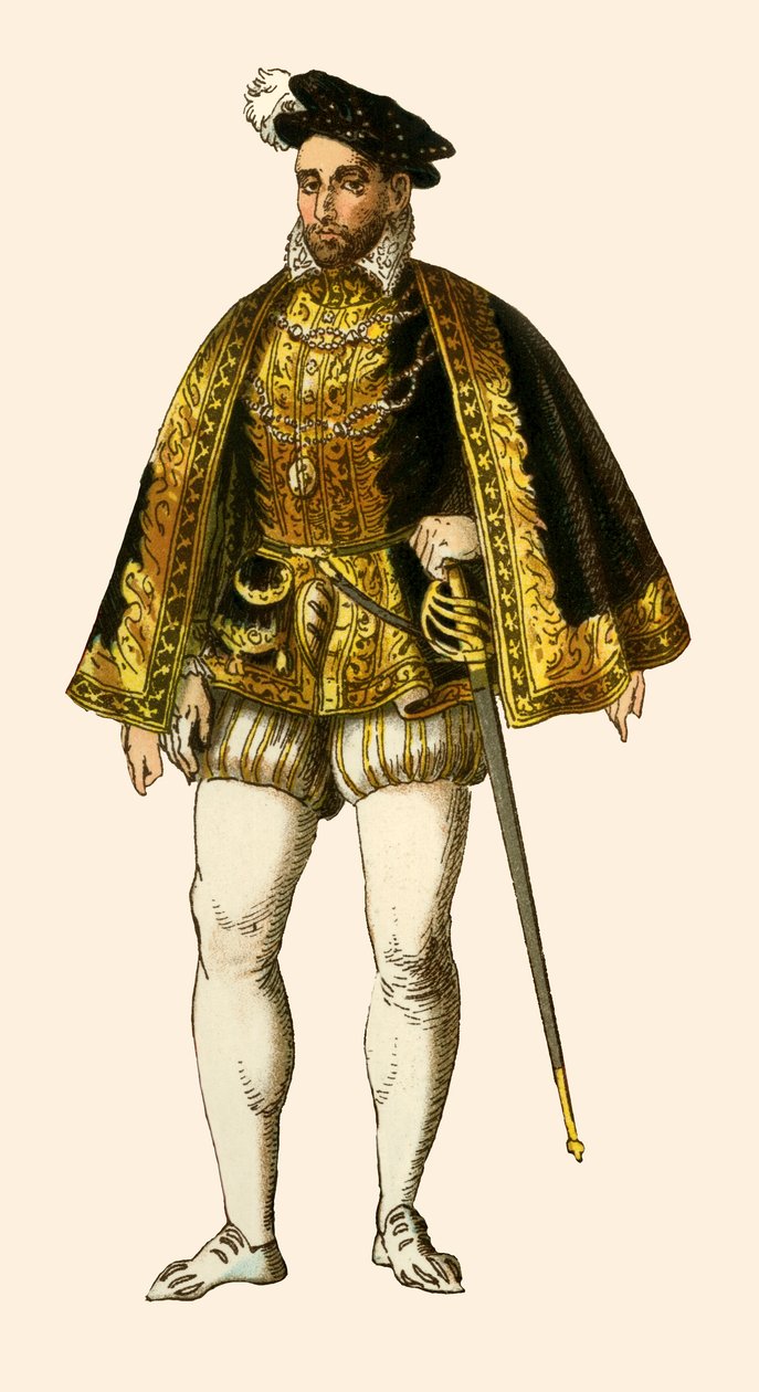 King Henry II of France by Albert Kretschmer