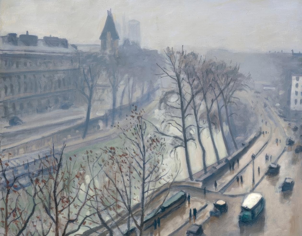 Quai des Grands Augustins by Albert Marquet