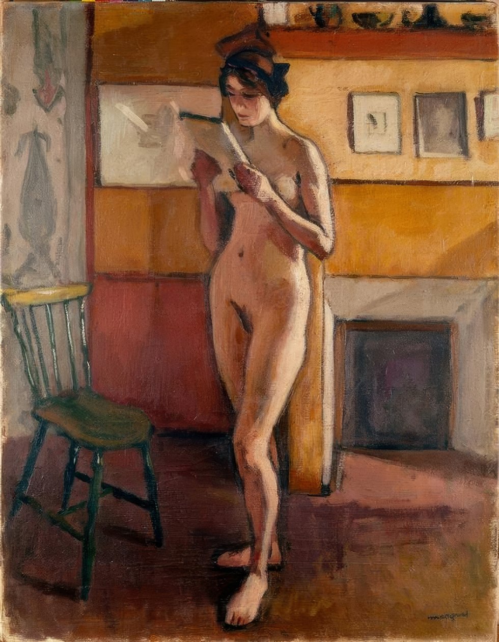 Standing Female Nude by Albert Marquet