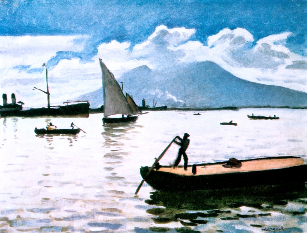 The Bay of Naples, 1909 by Albert Marquet