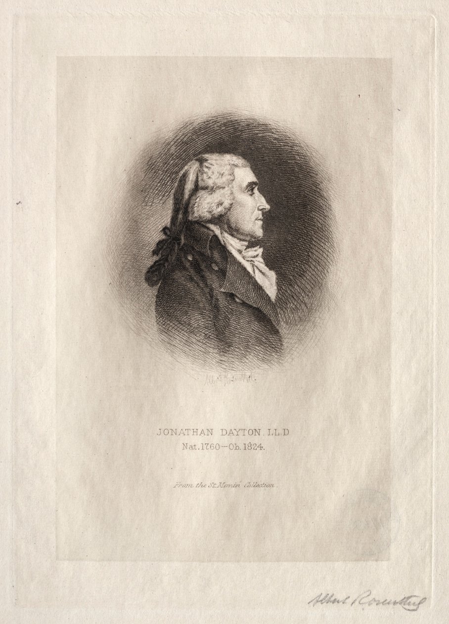 Jonathan Dayton by Albert Rosenthal