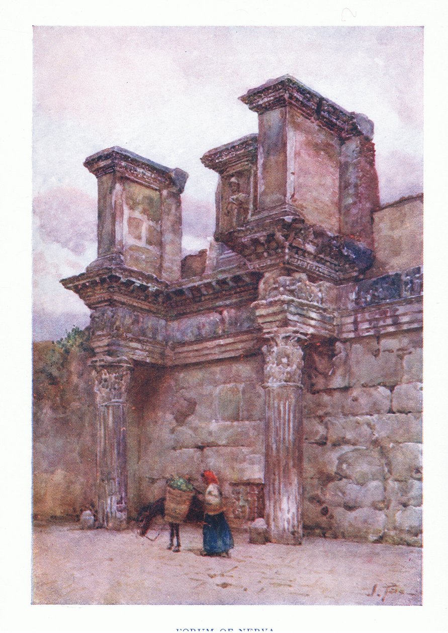 Forum of Nerva by Alberto Pisa