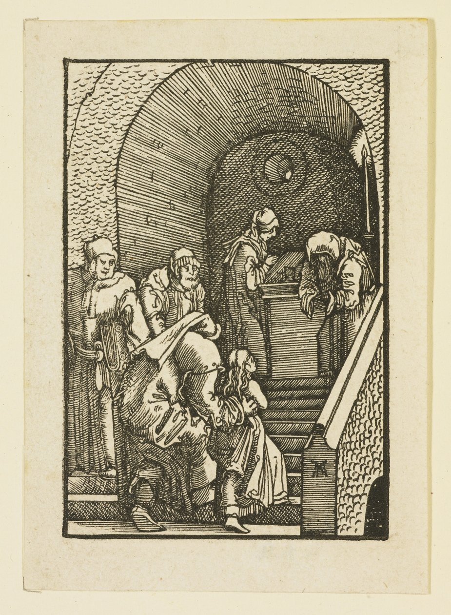 The Presentation of the Virgin in the Temple by Albrecht Altdorfer