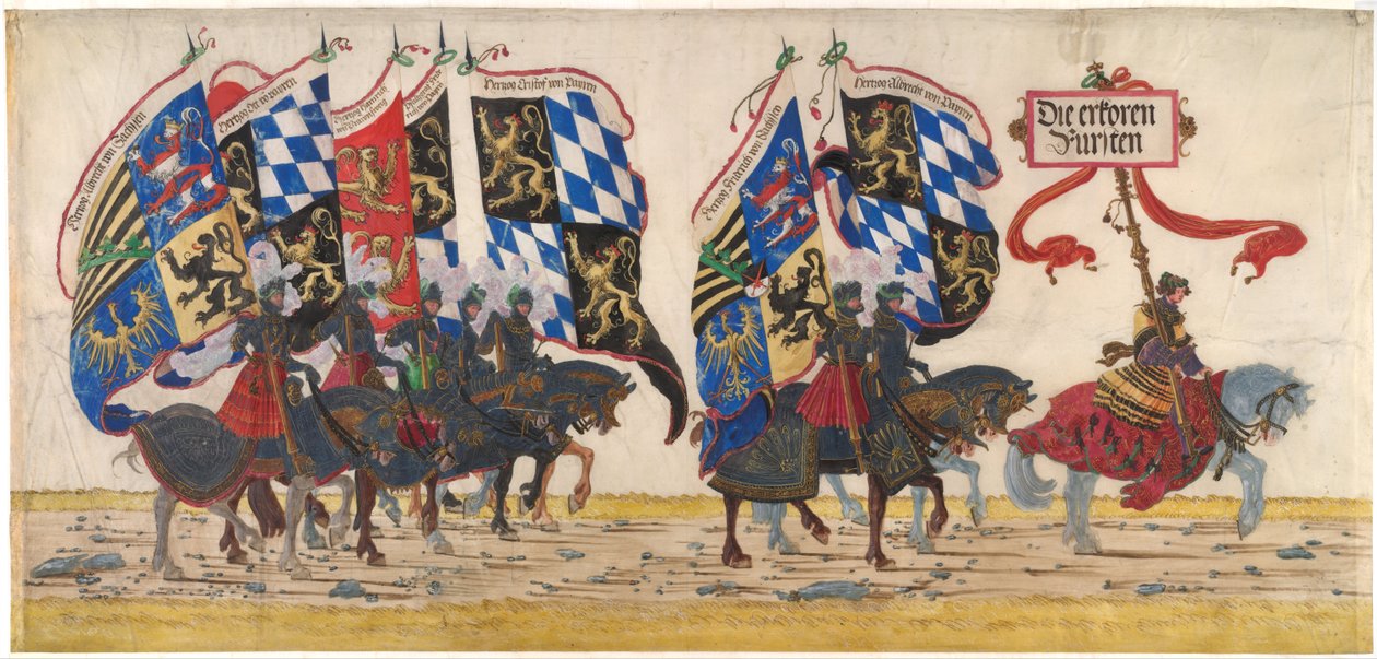 The German Princes by Albrecht Altdorfer and workshop