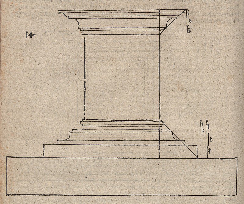 Base without Steps for a Planned Monument by Albrecht Dürer