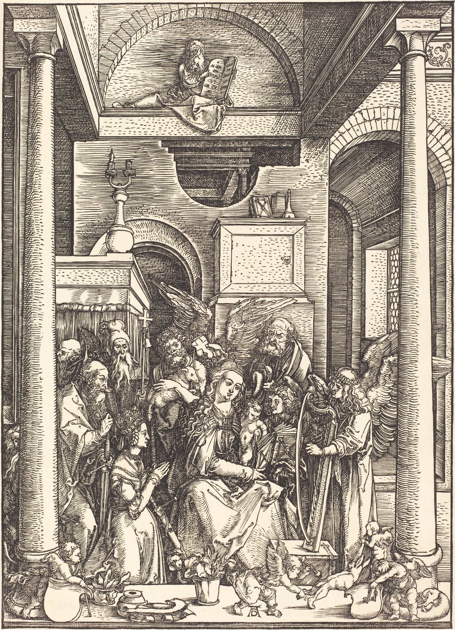 The Glorification of the Virgin by Albrecht Dürer