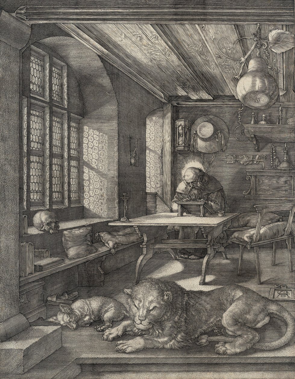 St. Jerome in His Study by Albrecht Dürer