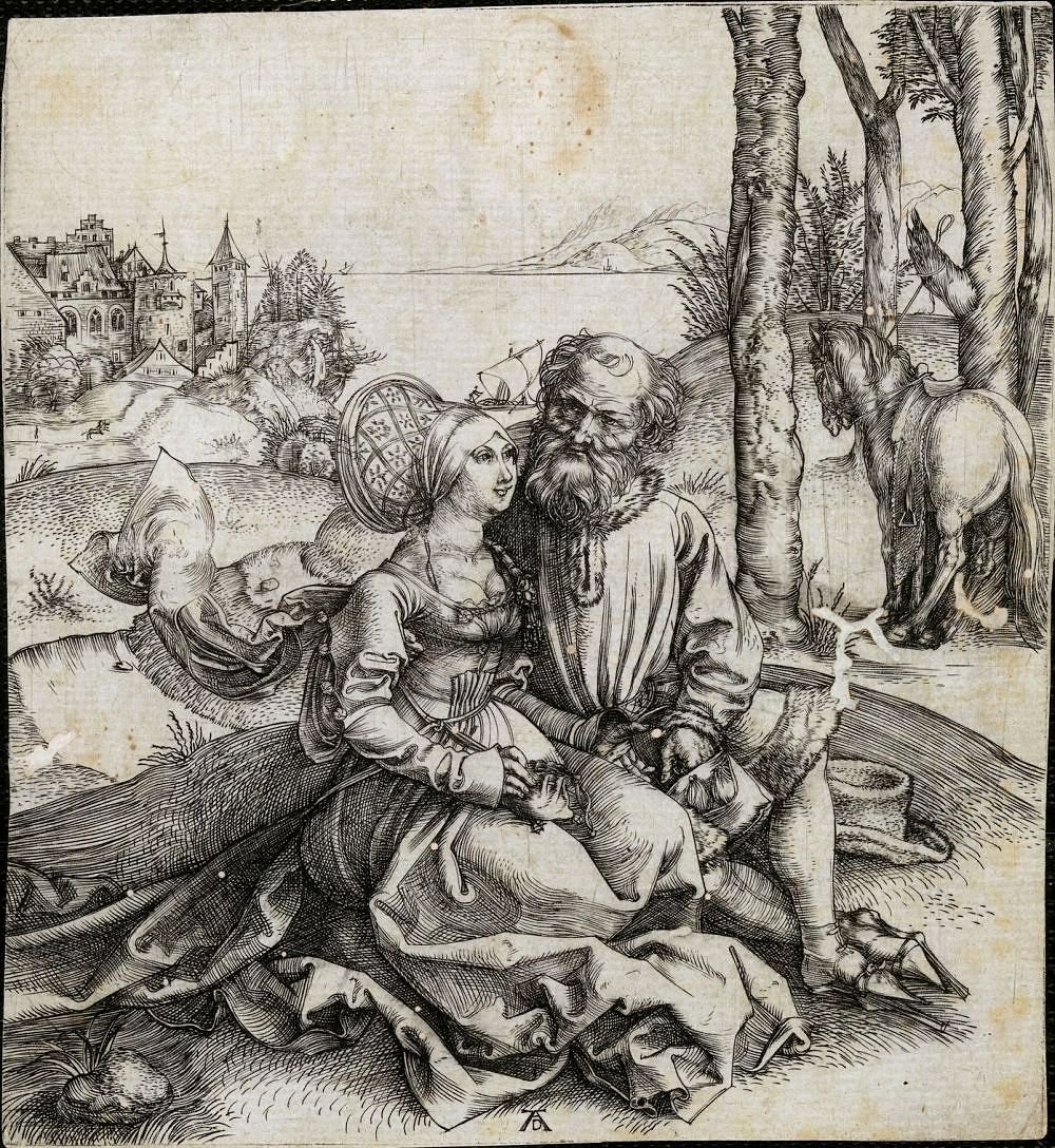 The Offer of Love by Albrecht Dürer