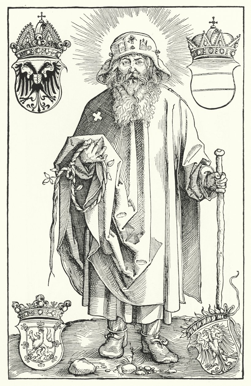 St Coloman by Albrecht (after) Durer or Duerer