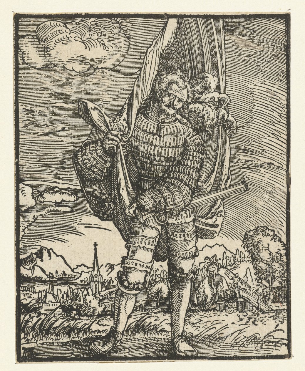 Standard Bearer by Albrecht Altdorfer