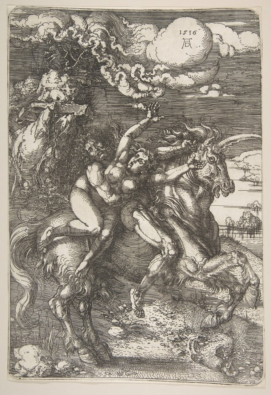 Abduction of Proserpine by Albrecht Dürer