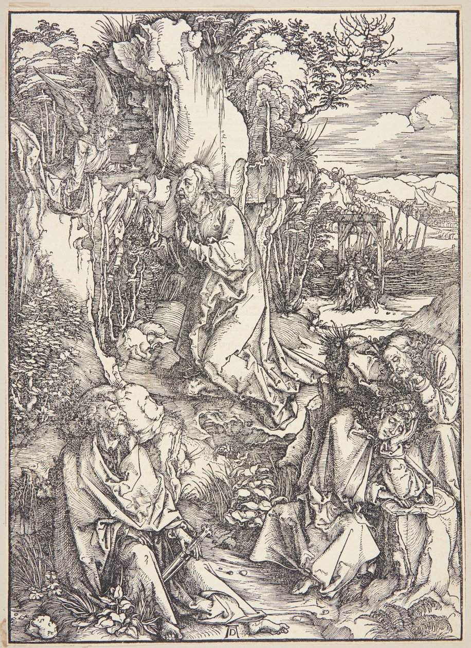 Christ on the Mount of Olives by Albrecht Dürer