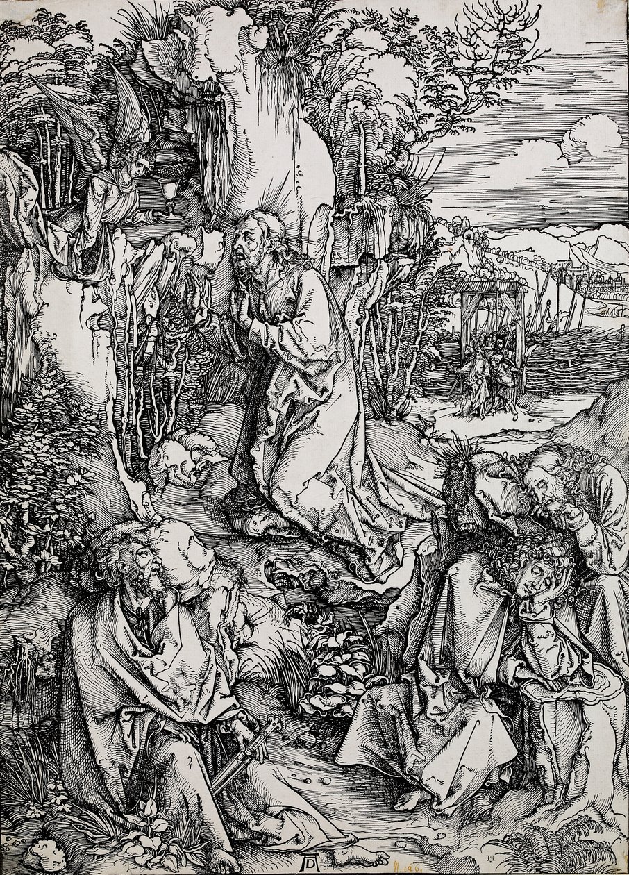 Christ on the Mount of Olives, 1496-1511 by Albrecht Dürer