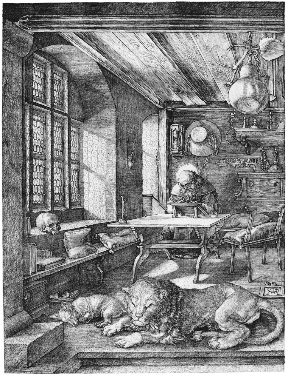 Saint Jerome in His Study by Albrecht Dürer