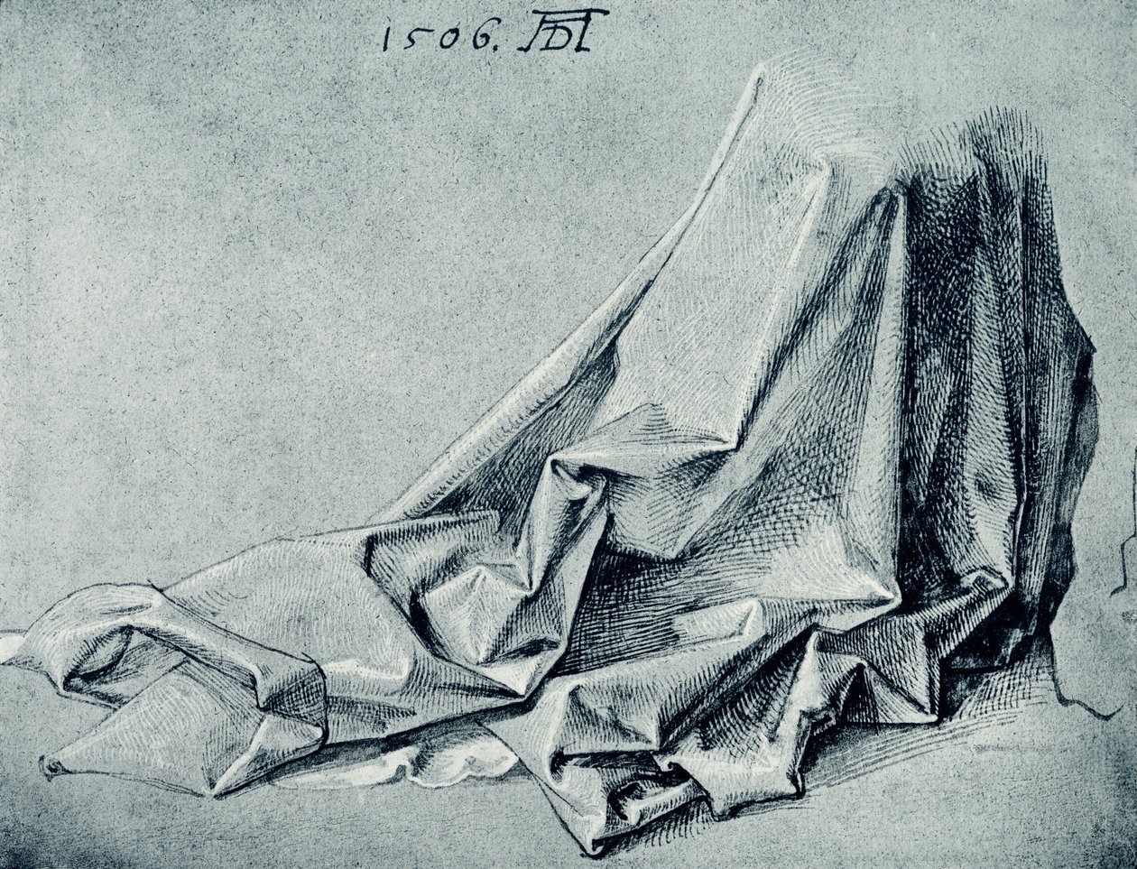 Drapery Study by Albrecht Dürer