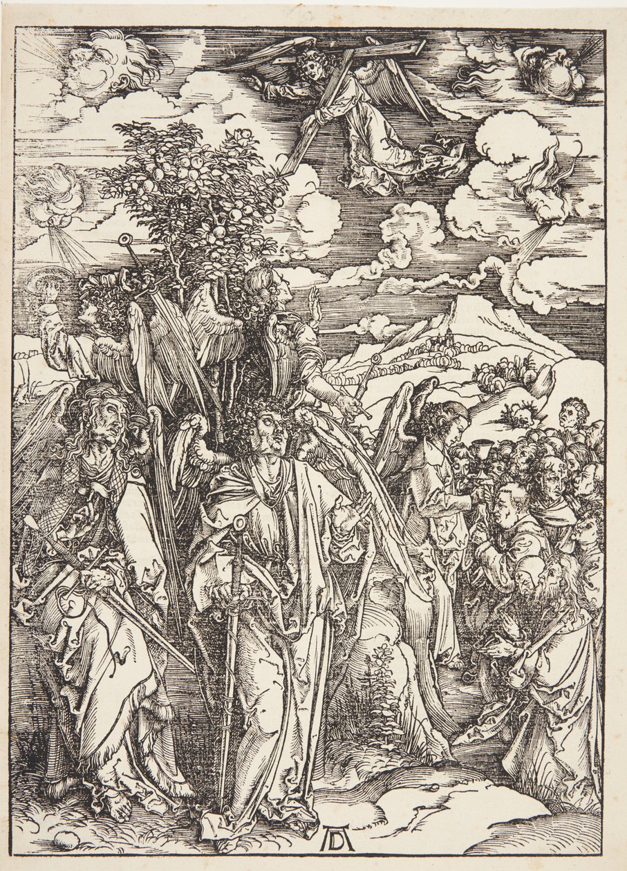 Four Angels Staying the Winds by Albrecht Dürer