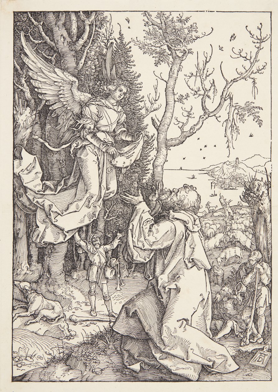 Joachim and the Angel by Albrecht Dürer
